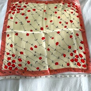 Brighton scarf; 19.5 inches each side